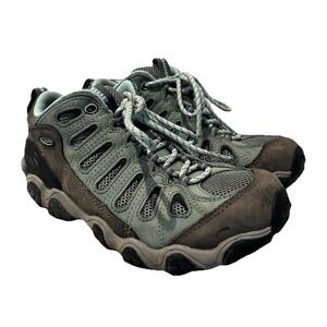 Oboz Women's Sawtooth II Low Top Boots Sz 8 Gray Waterproof Hiking Shoes BDRY
